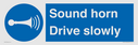 sound-horn-drive-slowly-warehousing-and-delivery-sign~
